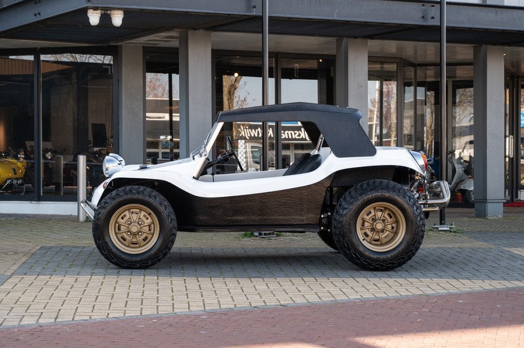 Volkswagen buggy Meyers Manx (bj 1970), Lederen bekleding, Zwart, Volkswagen, Wit