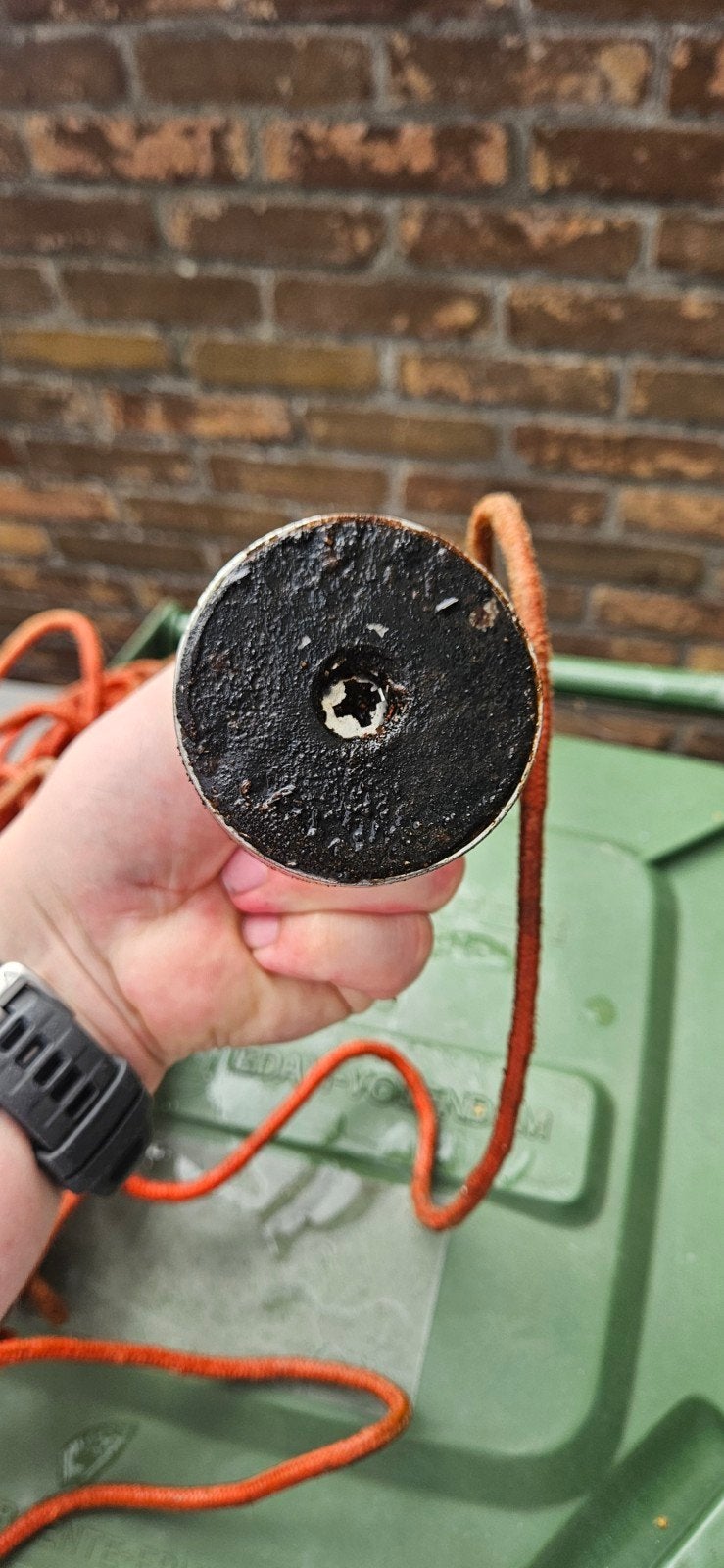 Magneetvissen set met sterk magneet en touw