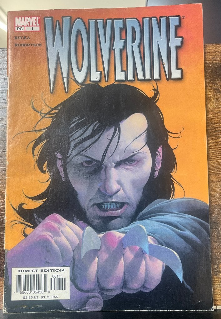 Wolverine vol 2 #1 (Marvel Comics), Boeken, Amerika, Ophalen of Verzenden, Greg Rucka, Gelezen