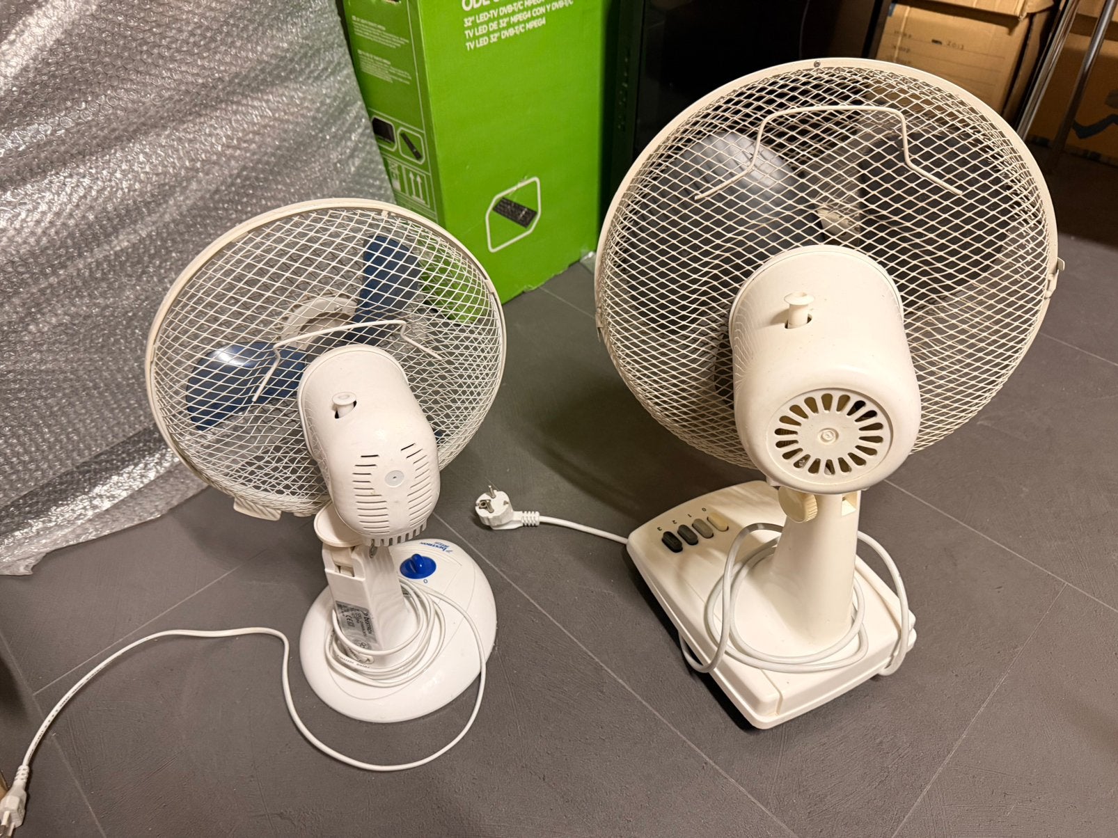 2x tafelventilatoren bestron en ferm, Ophalen, Zo goed als nieuw