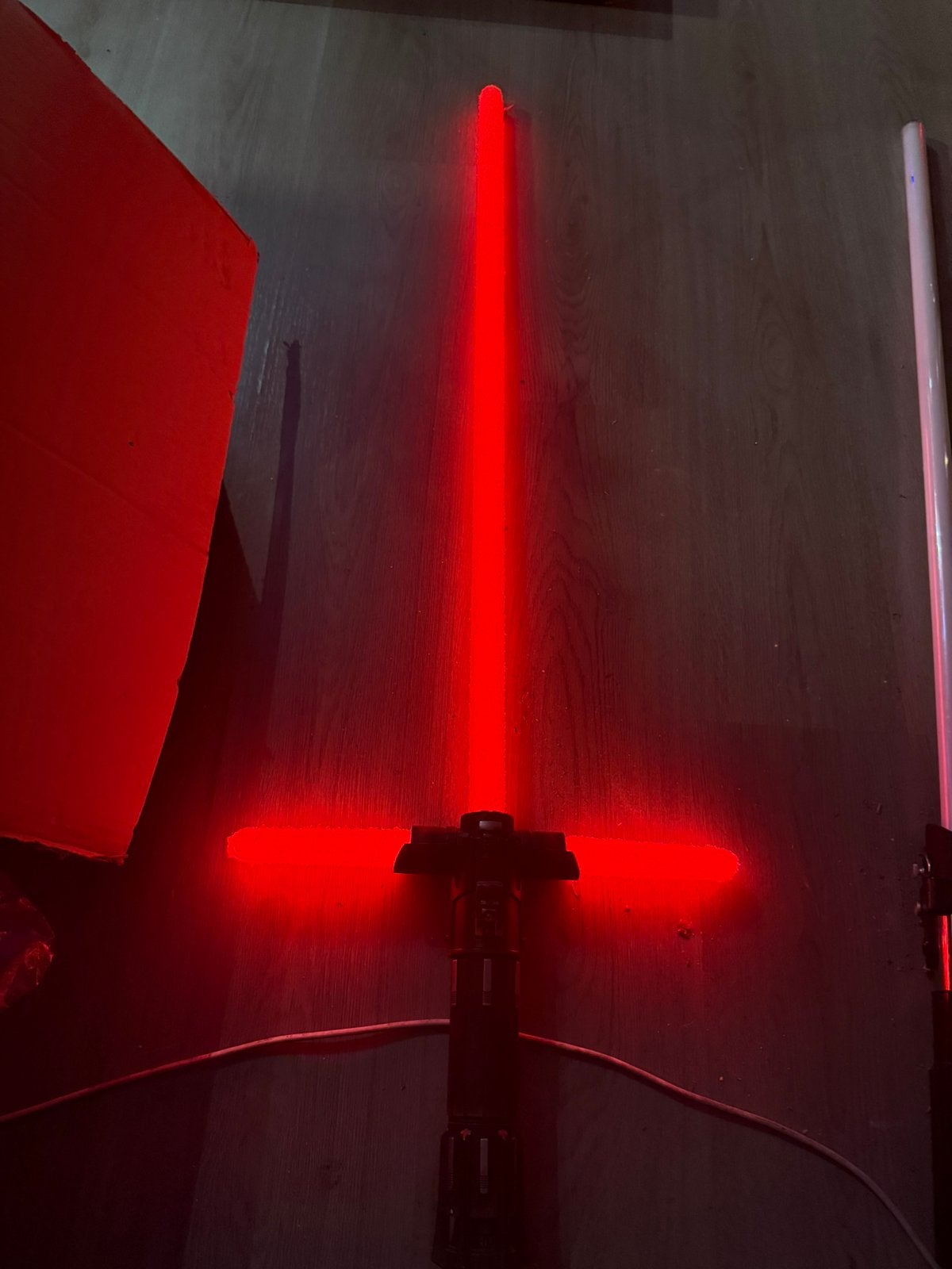 Star wars lightsaber kylo Ren force FX, Verzamelen, Star Wars, Ophalen of Verzenden, Gebruikt, Replica