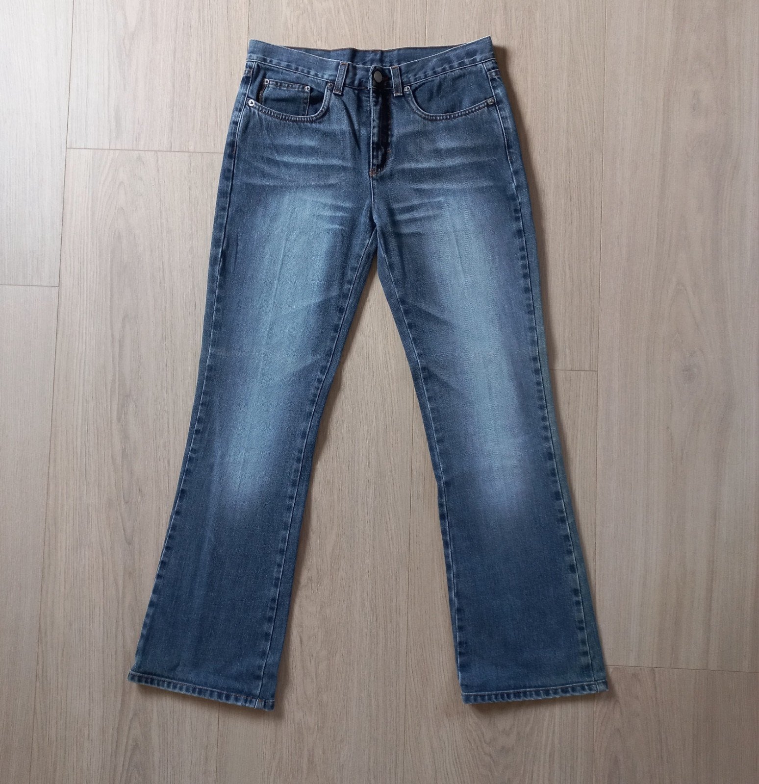 Stijlvolle Iceberg dames jeans W29/L32, straight fit, Blauw, Ophalen of Verzenden, Zo goed als nieuw, W28 - W29 (confectie 36)