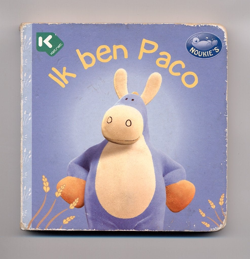 Ik ben Paco - Noukie's - Ketnet - kartonboekje, Gelezen, Noukie's - Ketnet, Ophalen of Verzenden, 1 tot 2 jaar