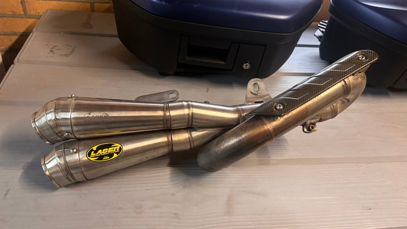 Laser gp extreme uitlaat (Honda cb1000r), Ophalen of Verzenden, Gebruikt