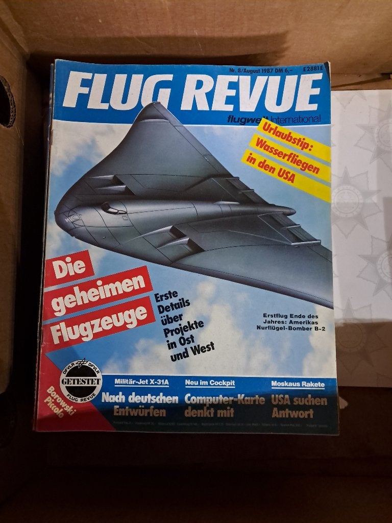 Allerlei Vliegtuig-Airplane tijdschriften, Ophalen, Gelezen, Overige typen