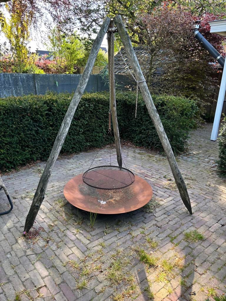 Vuurschaal & Barbecue, Ophalen, Gebruikt