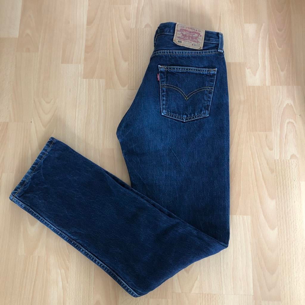 Levi's 501 '90S - Straight leg jeans - blauw | W30 - L34, Ophalen of Verzenden, Zo goed als nieuw, Blauw, W30 - W32 (confectie 38/40)