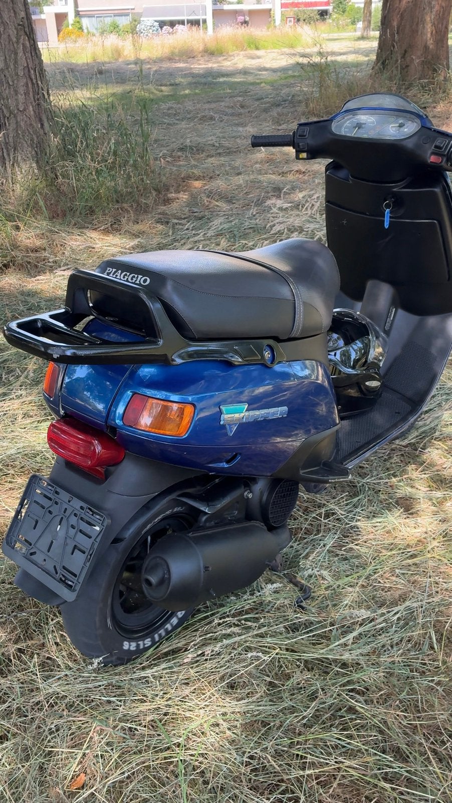 Piaggio skipper 150cc - Blauw (evt. teruil), Ophalen, Gebruikt, Benzine, Overige modellen