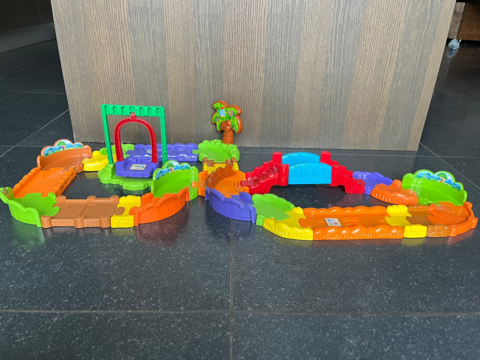 VTech Zoef Zoef dieren avonturenpaden incl. Nelly Nijlpaard, Kinderen en Baby's, Speelgoed | Vtech, Ophalen of Verzenden, Zo goed als nieuw