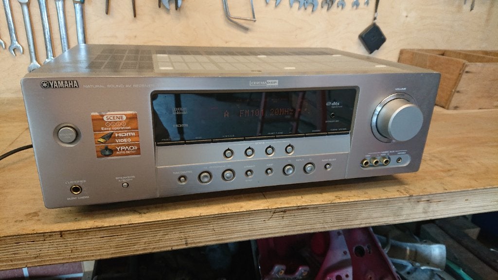 Yamaha receiver RX-V363, Ophalen, Gebruikt, 120 watt of meer, Yamaha