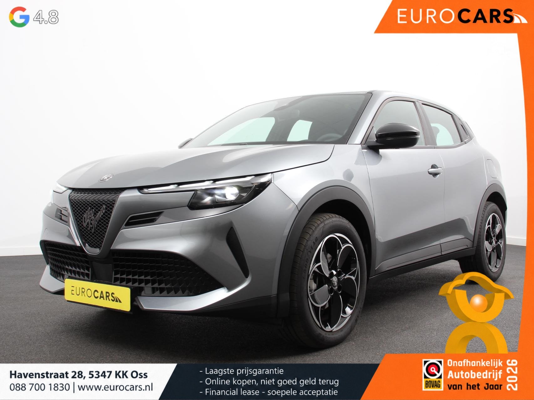 Alfa Romeo Junior Elettrica Automaat 156PK Adaptieve Cruise, Auto's, Stof, Gebruikt, 705 min, SUV of Terreinwagen