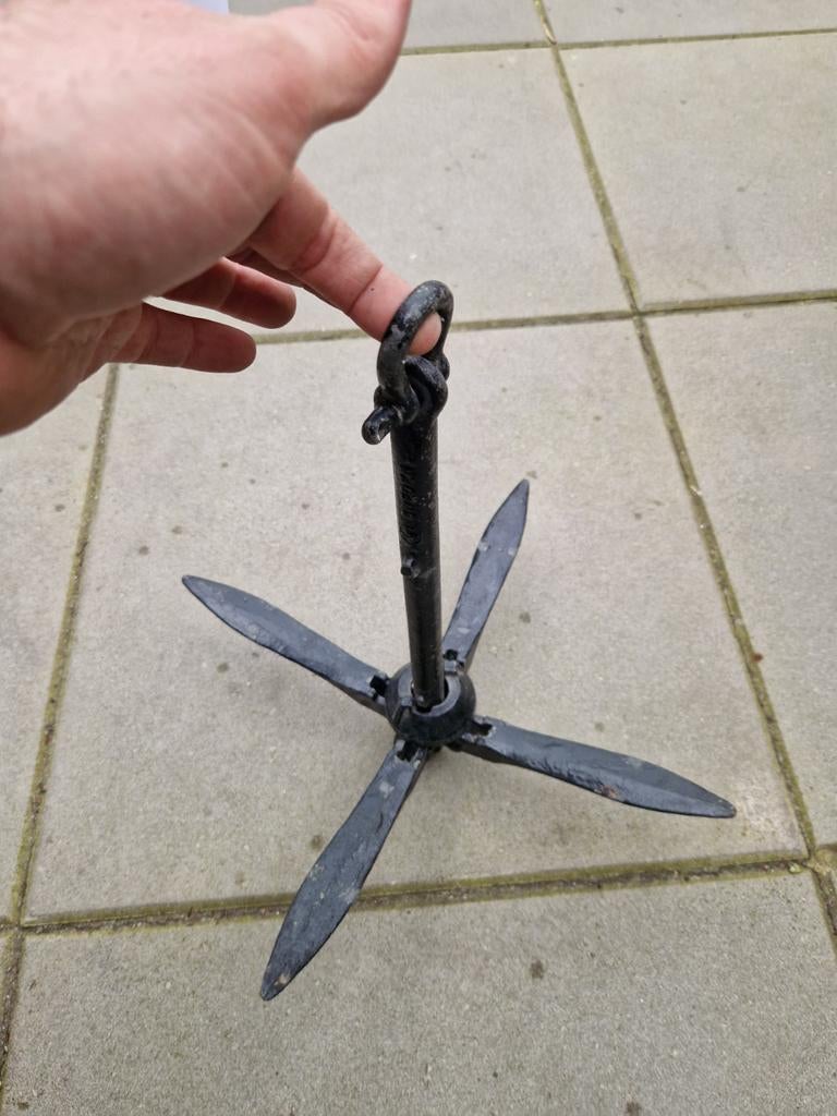 Anker gietijzer +- 35 cm, Ophalen of Verzenden