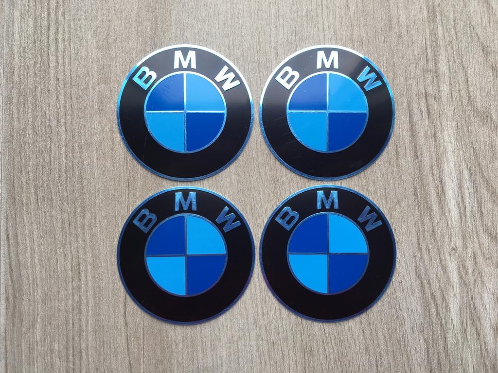 4 emblemen BMW origineel 70 mm wieldoppen naafdoppen nieuw, Ophalen of Verzenden