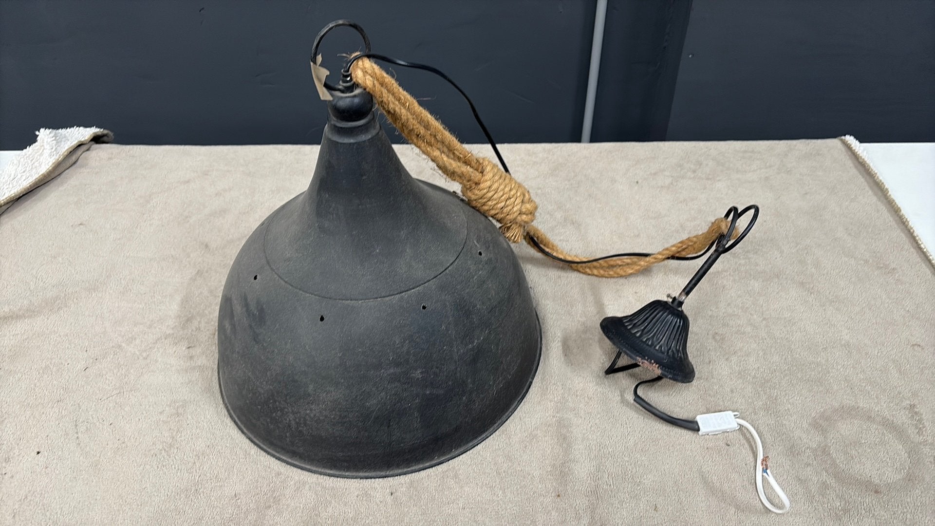 Hanglamp diam 42cm, Watersport en Boten, Ophalen, Zo goed als nieuw, Binnenverlichting