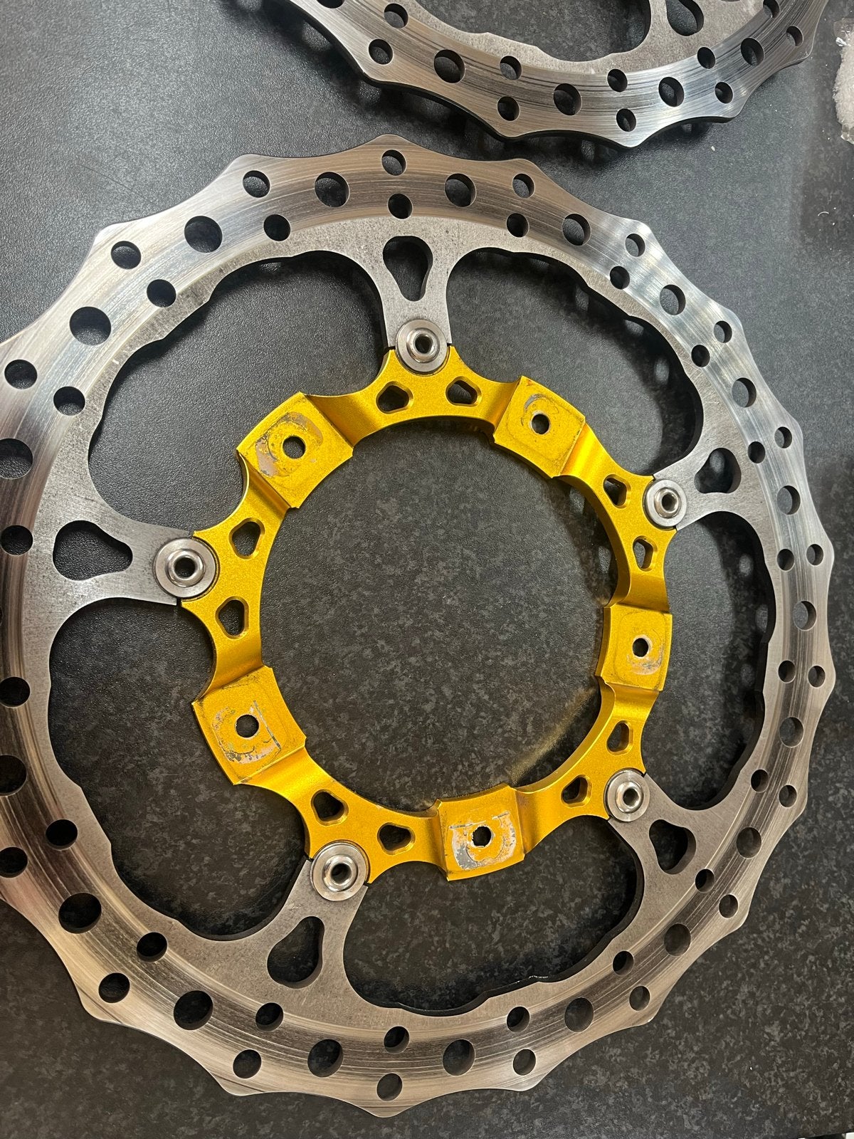 Arlen Ness Remschijven met brackets voor Harley Touring, Ophalen of Verzenden, Gebruikt