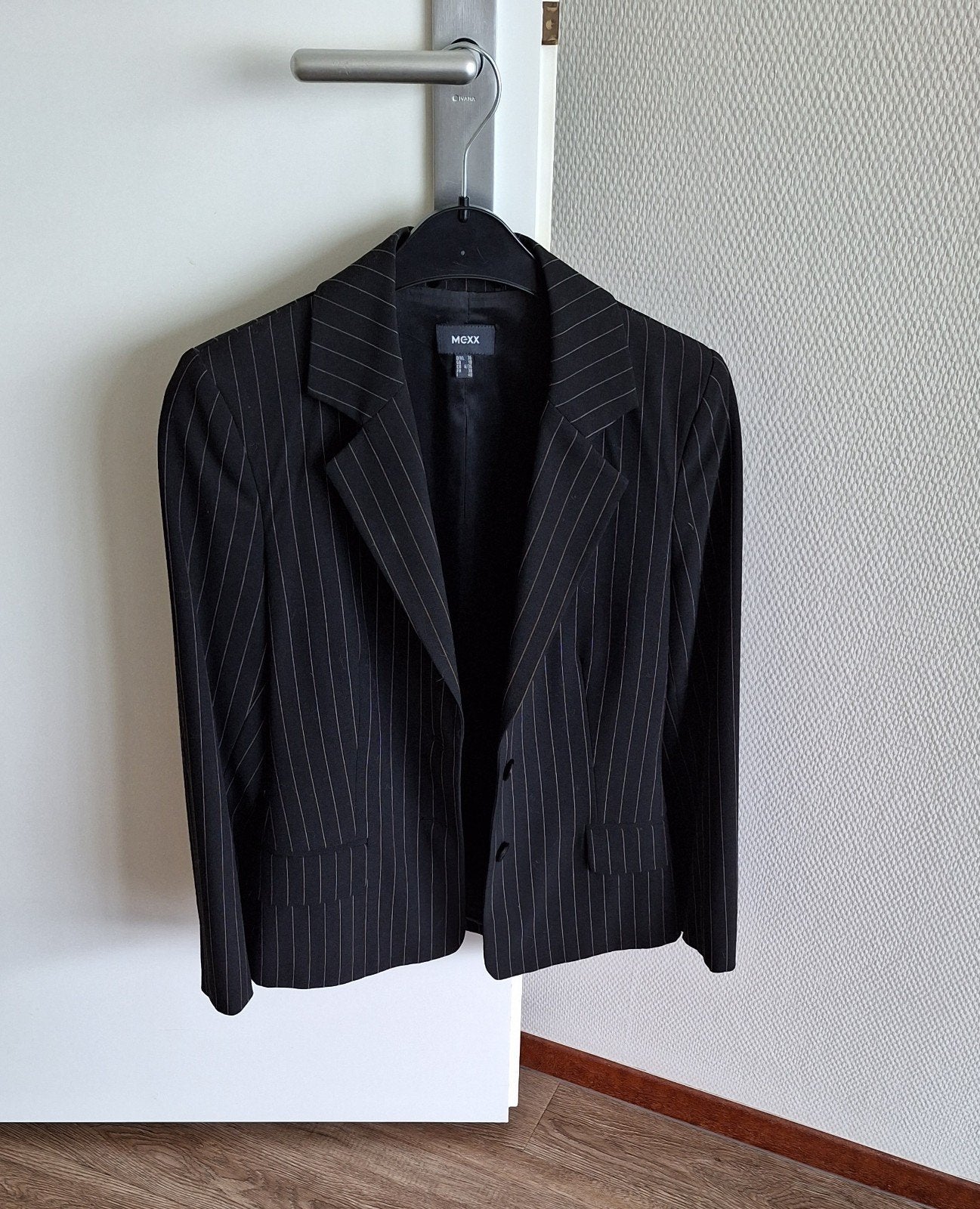 BLAZER KRIJTSTREEP MAAT 36 MEXX, Mexx, Zwart, Ophalen of Verzenden, Zo goed als nieuw