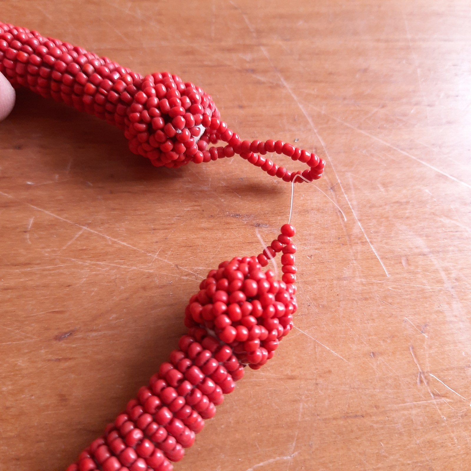 Afrikaanse Kraaltjes Halsketting Zulu Choker, Verzenden, Overige materialen