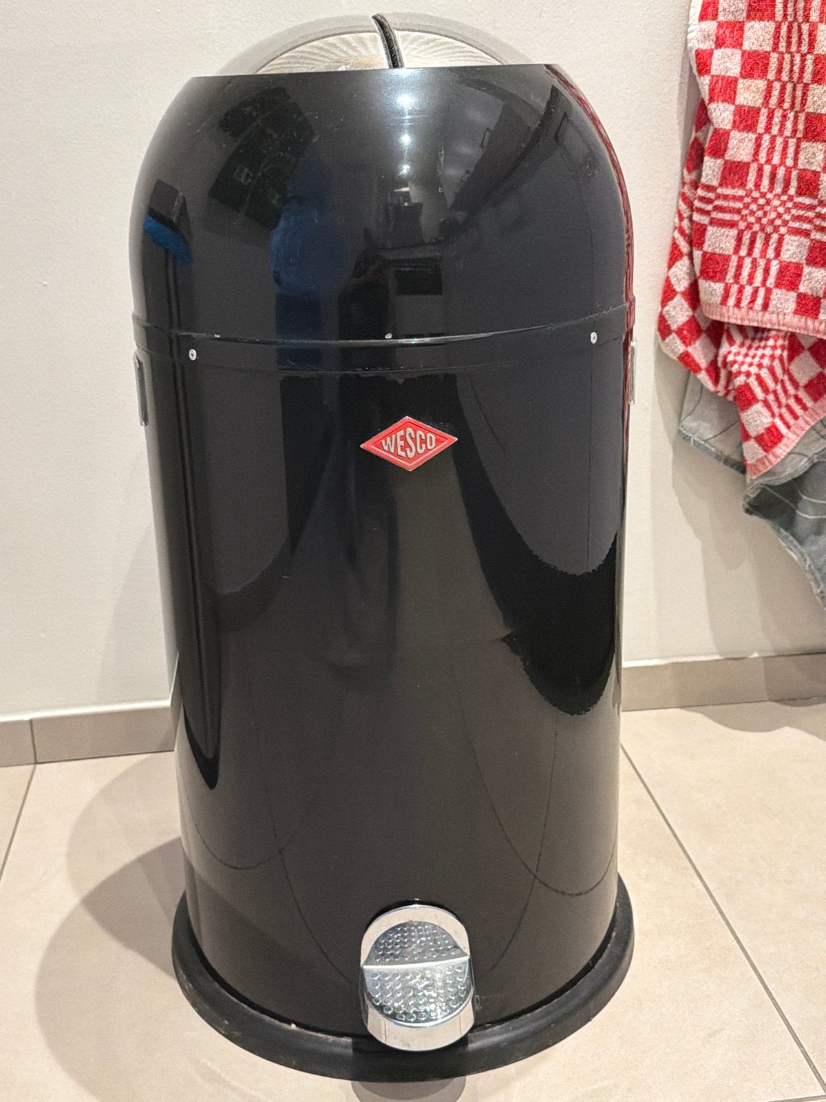 Wesco Pedaalemmer Zwart - Gebruikt, Ophalen, 50 – 75, Gebruikt, Met pedaal