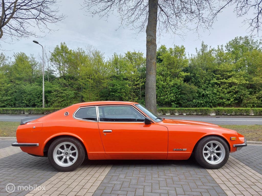 Datsun 260z coupe 2+2 bj1977 Mooie staat,Handbak, schroefset, foto 8