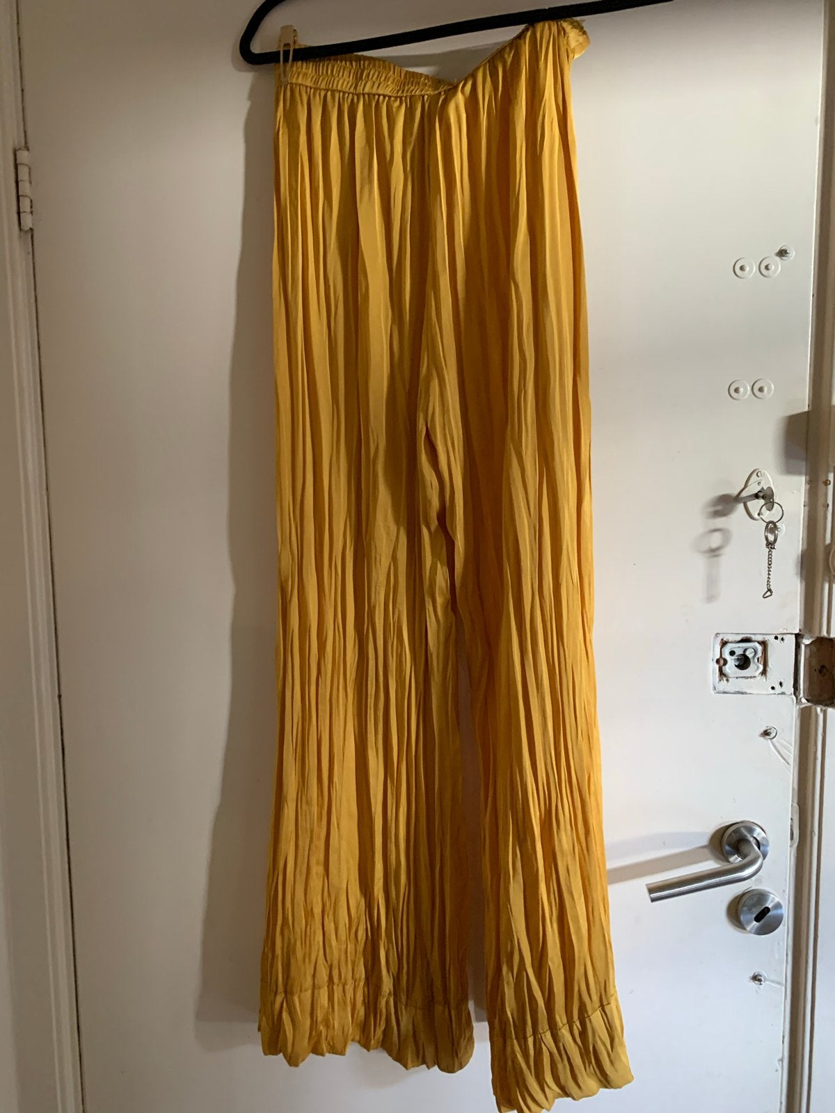 Zara broek maat S, Ophalen of Verzenden, Gedragen, Maat 36 (S), Geel