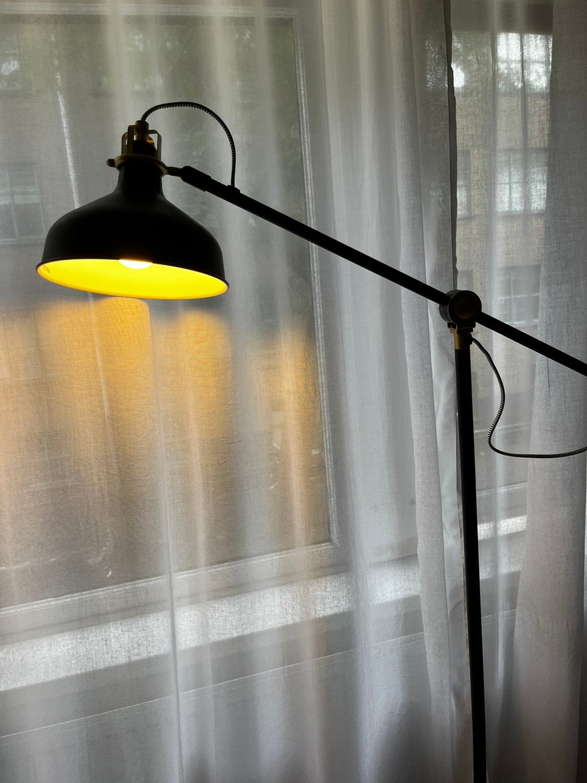 IKEA Ranarp vloerlamp, Ophalen, Zo goed als nieuw, 150 tot 200 cm