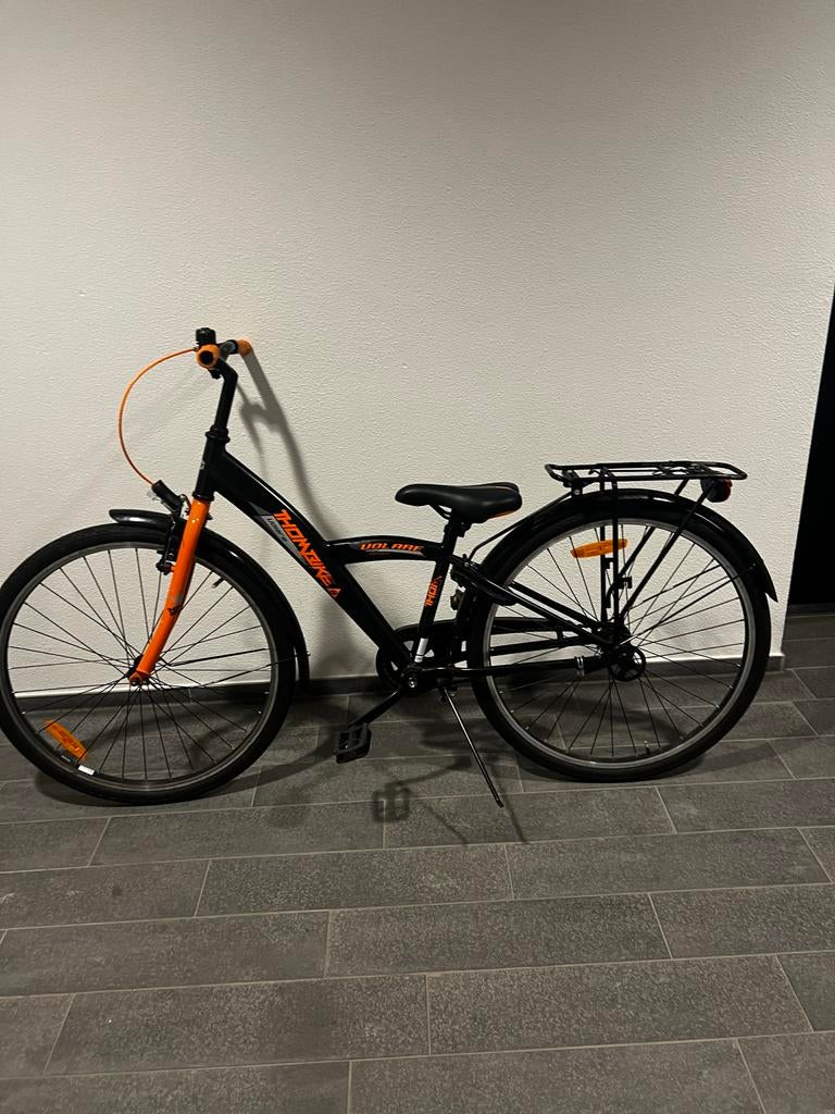 Volare Thombike jongensfiets 24 inch zwart/oranje 3 versn., Ophalen, Gebruikt, 24 inch, Versnellingen
