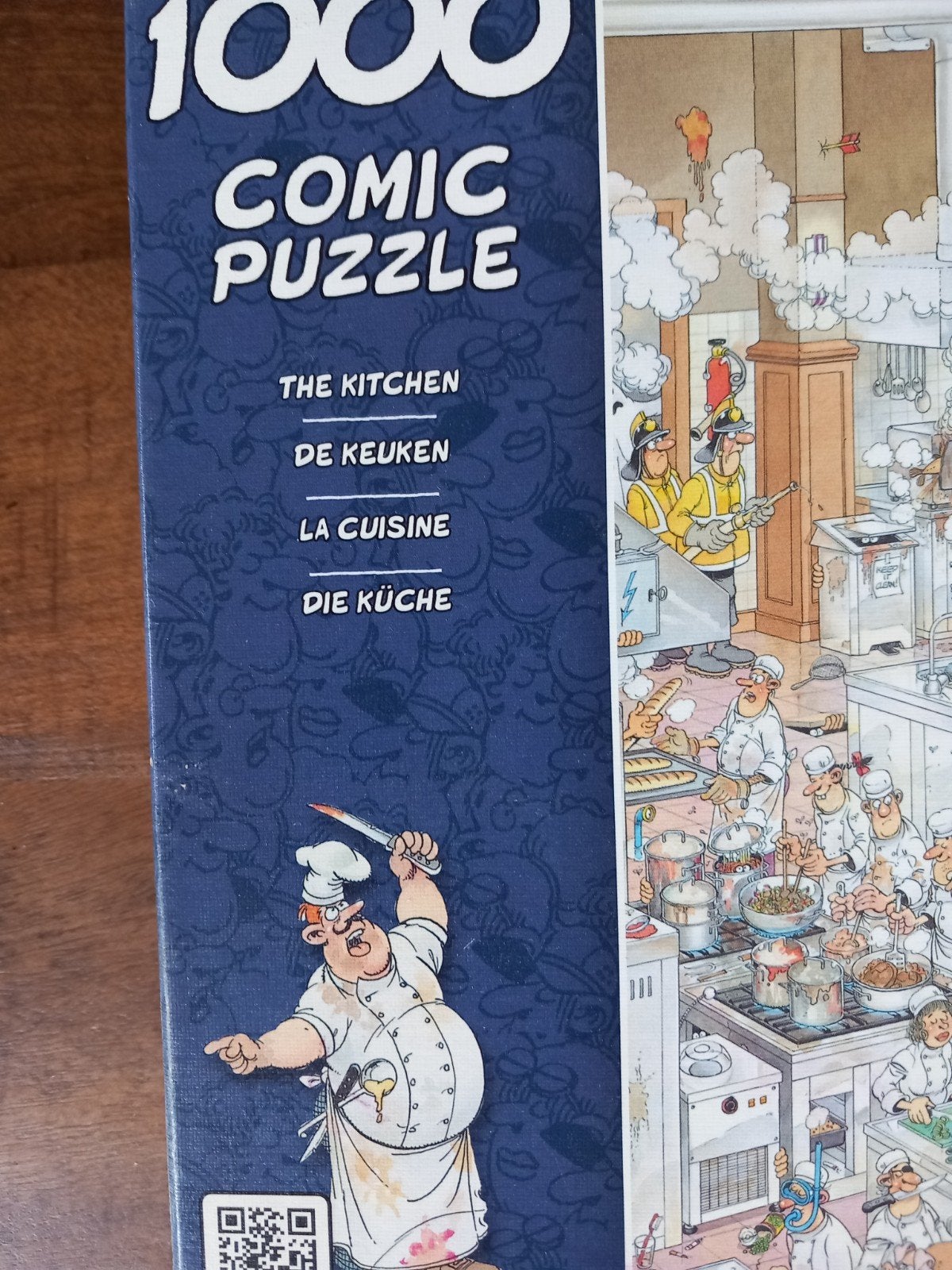 Jan van Haasteren De Keuken 1000 stukjes Legpuzzel, Ophalen of Verzenden, 500 t/m 1500 stukjes, Zo goed als nieuw, Legpuzzel
