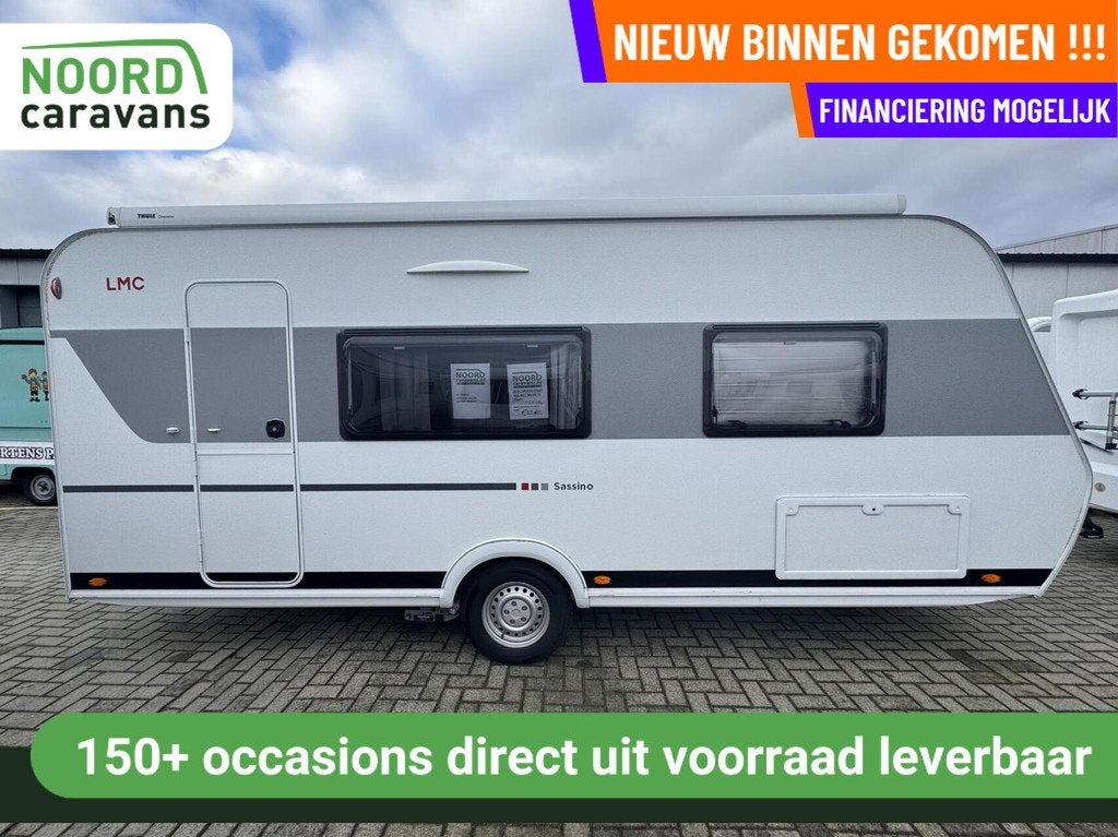 LMC SASSINO 470 FRANSBED + MOVER + CASSETTE LUIFEL + GFK DAK, Caravans en Kamperen, Mover, 7 tot 8 meter, Bedrijf, LMC en Münsterland