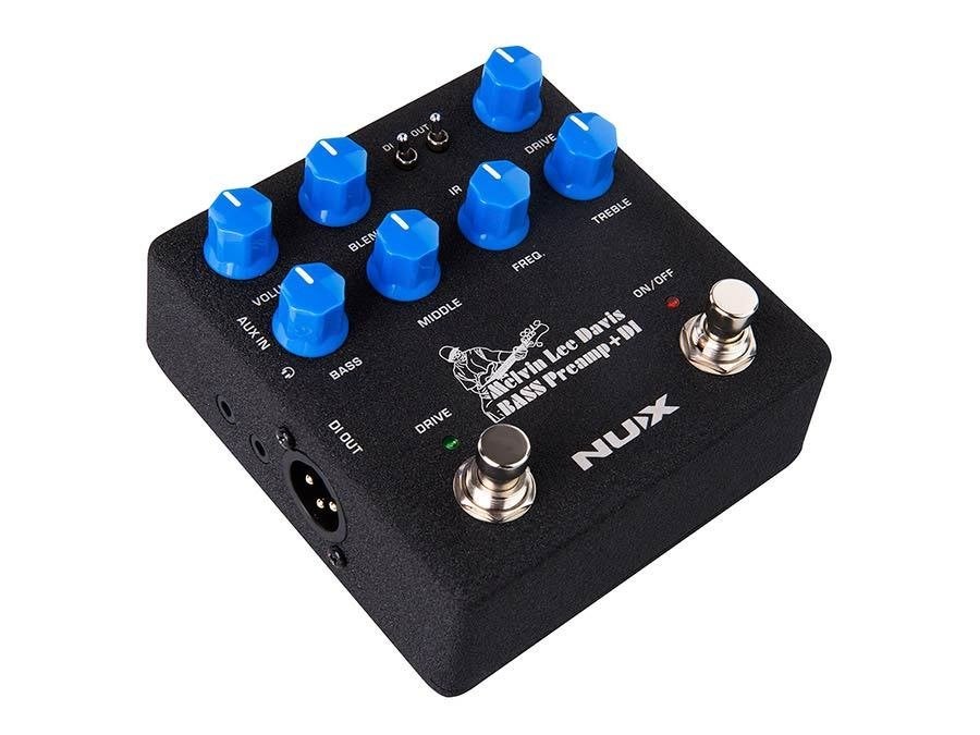 NUX Melvin Lee Davis NBP-5 bas preamp + DI box, Muziek en Instrumenten, Effecten, ., Overige typen, Nieuw, Ophalen of Verzenden