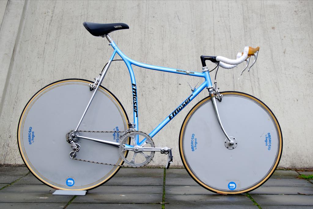 Moser Va Por La Hora - Tijdritfiets, Fietsen en Brommers, Gebruikt, Staal, Heren, 53 tot 57 cm