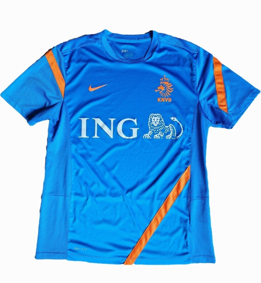 Nederlands elftal shirt KNVB Oranje 2012  L, Maat 52/54 (L), Nike, Oranje, Ophalen of Verzenden