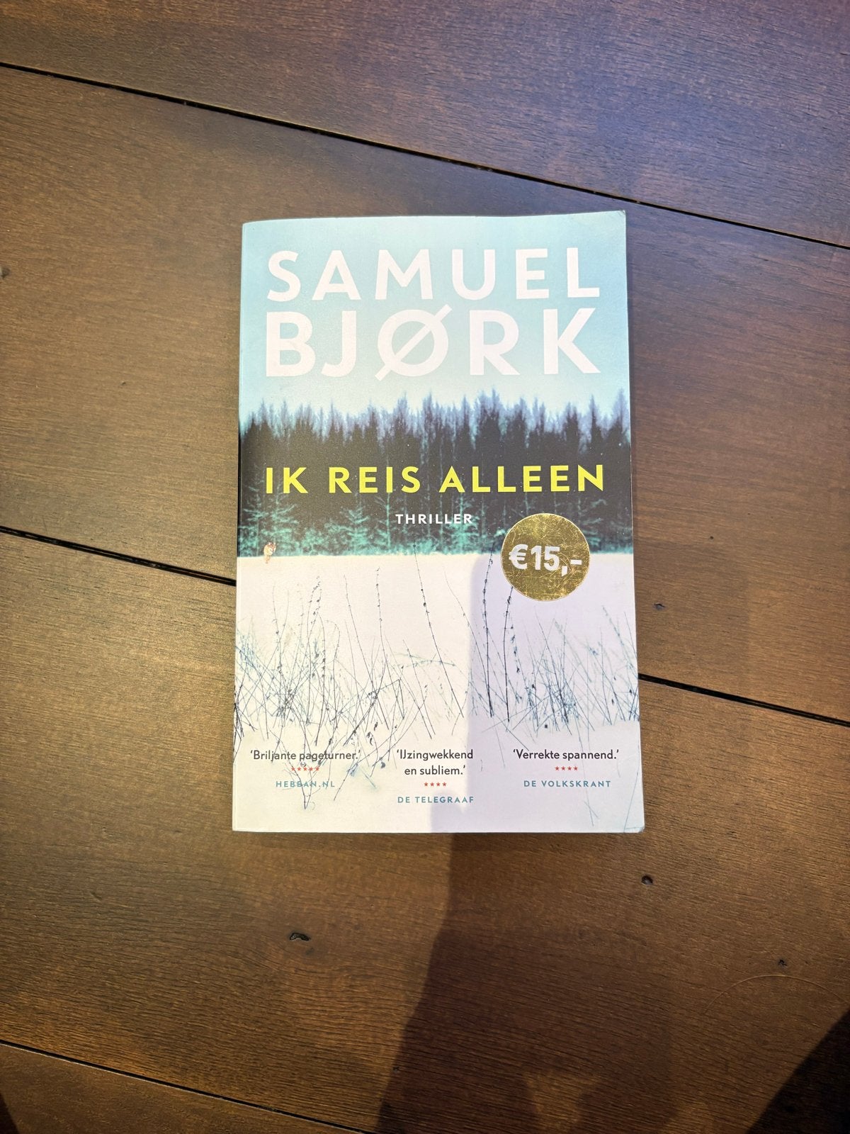 Samuel Bjørk - Ik Reis Alleen (Thriller), Ophalen of Verzenden, Zo goed als nieuw, Scandinavië