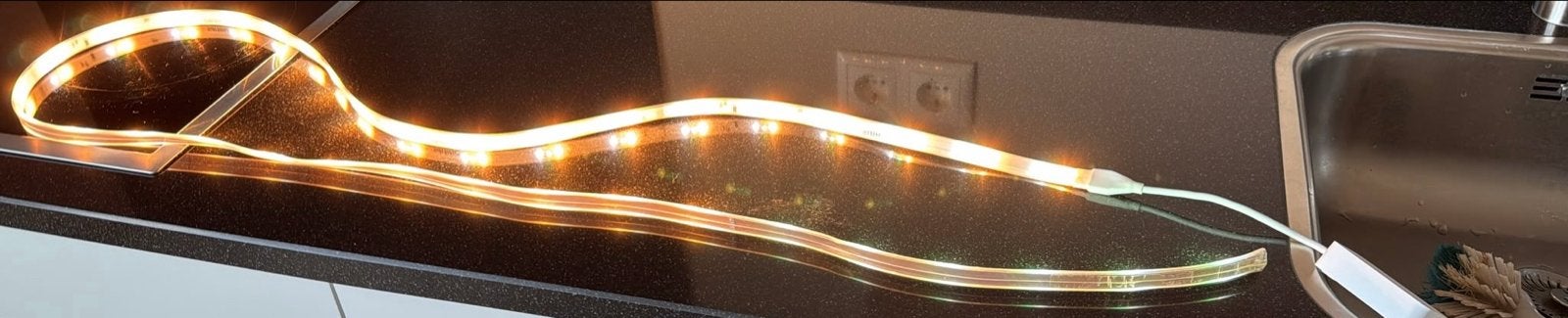 Philips Hue Gradient Lightstrip 2 meter, Ophalen of Verzenden, Zo goed als nieuw, Smart lamp, Bedienbaar via app