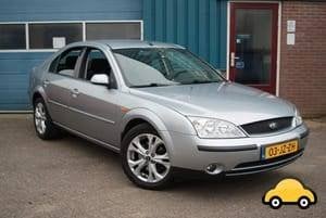 Ford Mondeo 1.8 16V 92KW HB 2002 Grijs, Auto's, Zwart, 4 cilinders, Mondeo, Origineel Nederlands