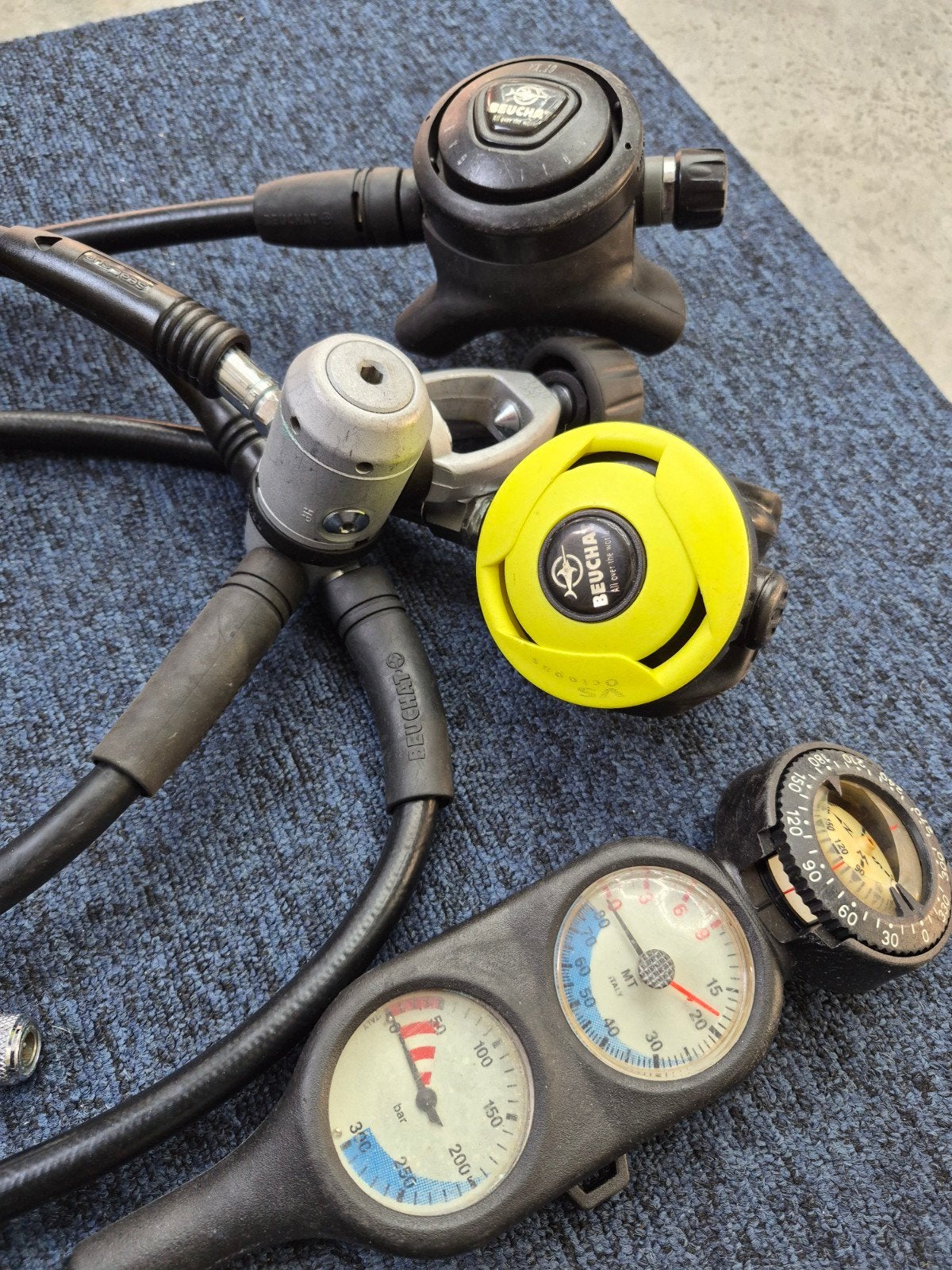 beuchat automaten set, Watersport en Boten, Ophalen of Verzenden, Gebruikt