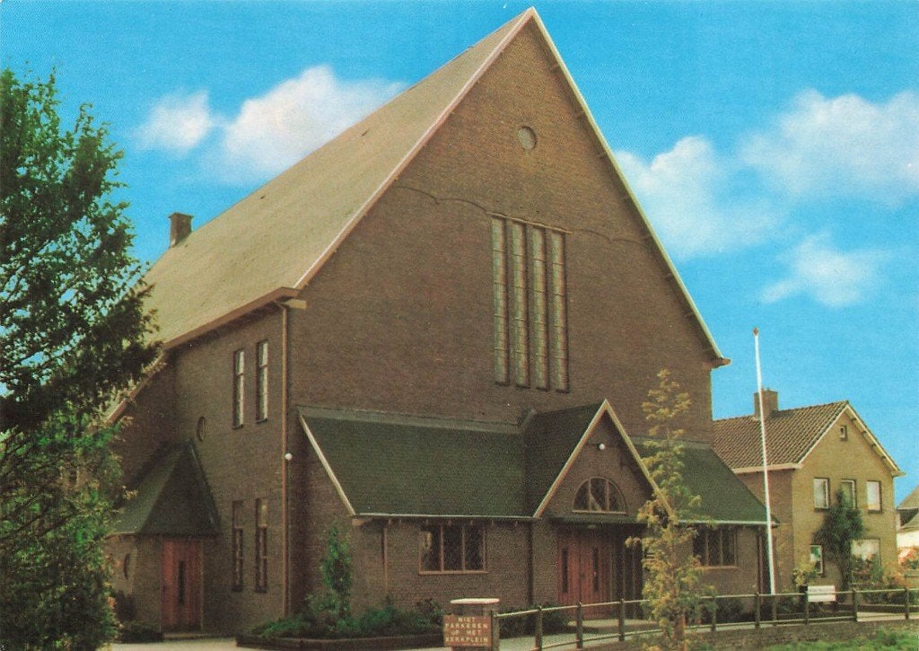 Wierden, Geref. Kerk, Verzamelen, Ansichtkaarten | Nederland, Ophalen of Verzenden, 1980 tot heden, Ongelopen, Overijssel