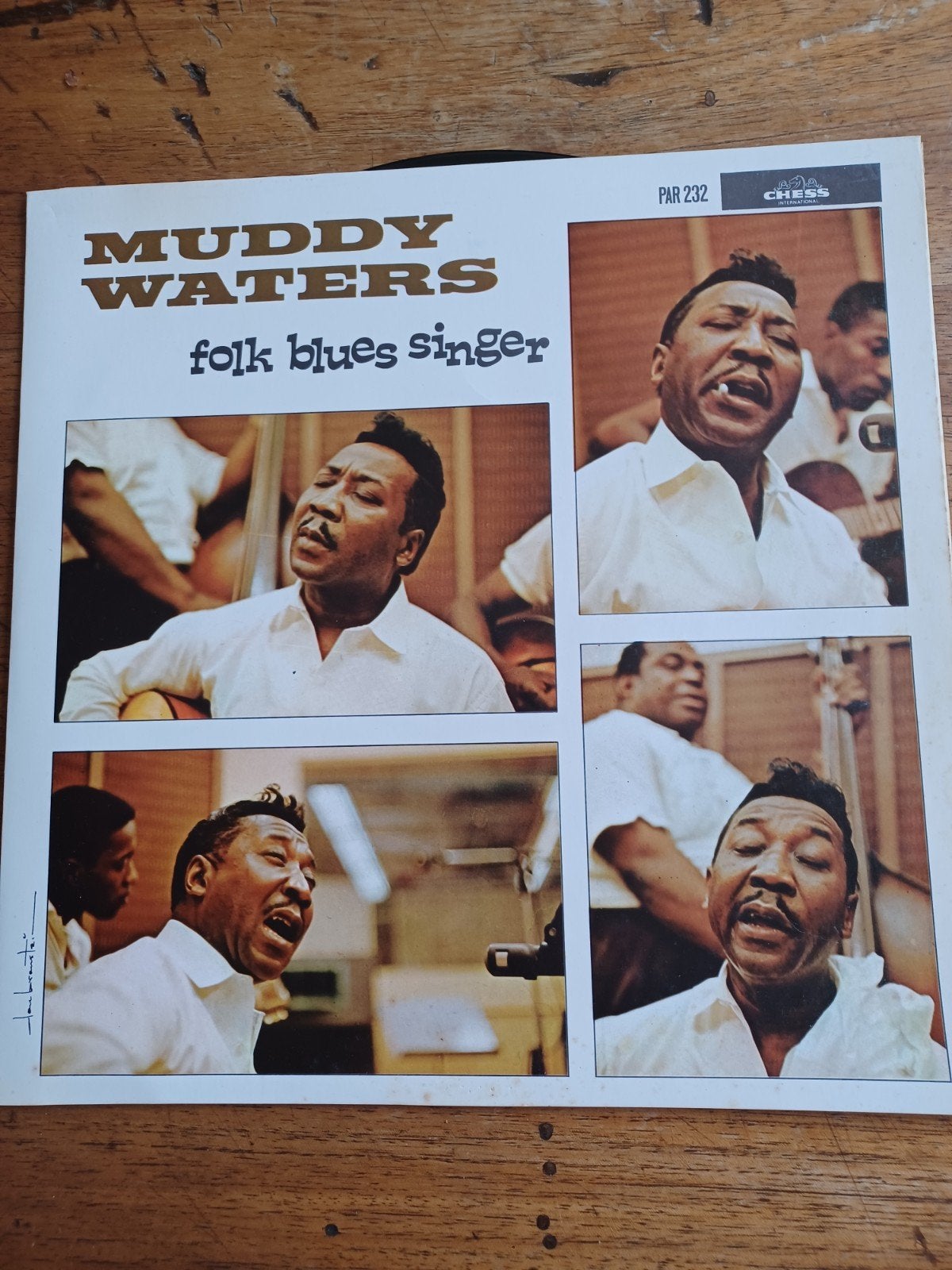 Lp Muddy Waters - Folk Blues Singer LP (Chess International), LP, Gebruikt, Originele persing, Ophalen of Verzenden