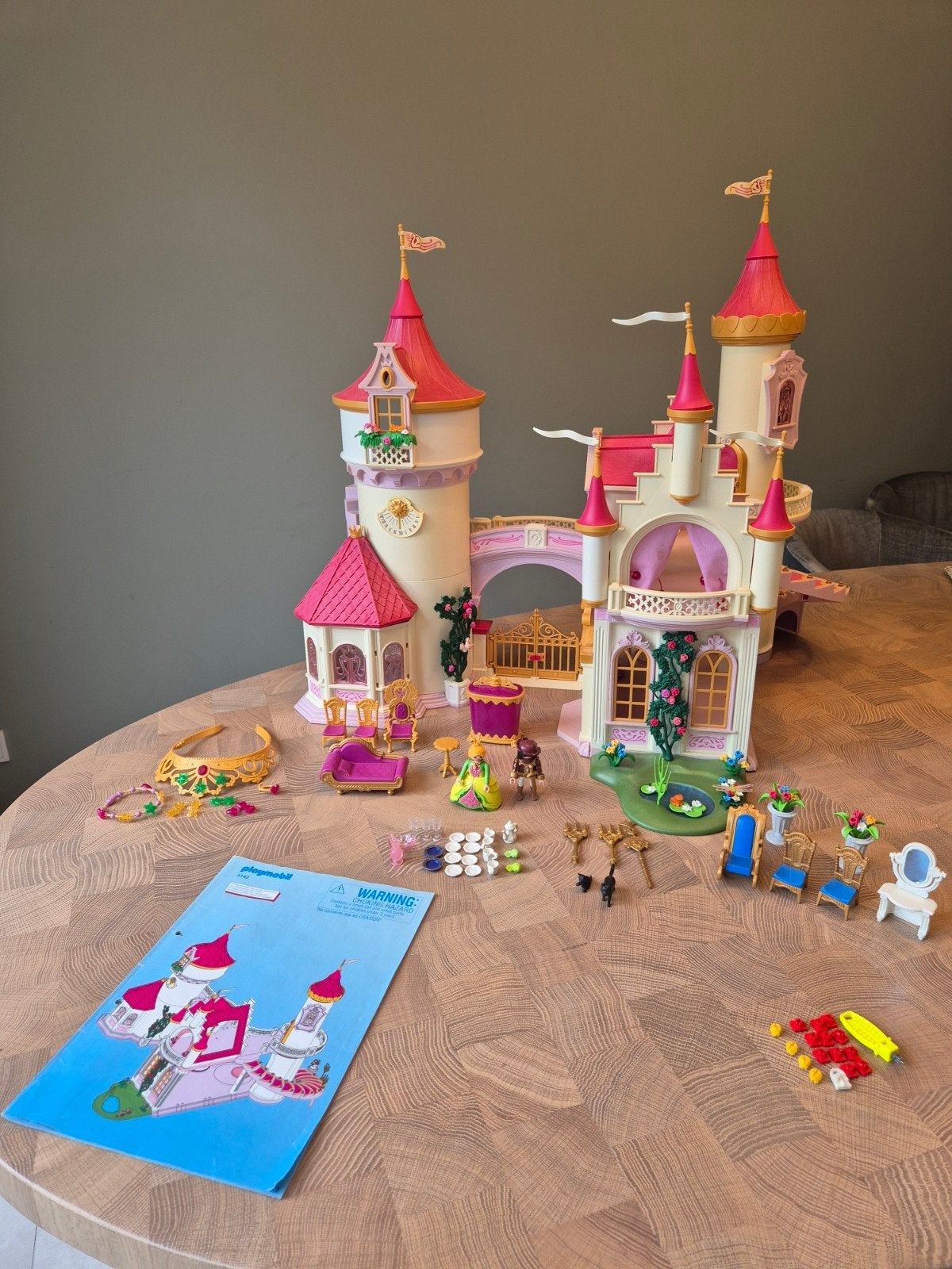 Playmobil Prinsessenkasteel met accessoires - 5142, Ophalen, Gebruikt, Complete set, Kasteel/Fort