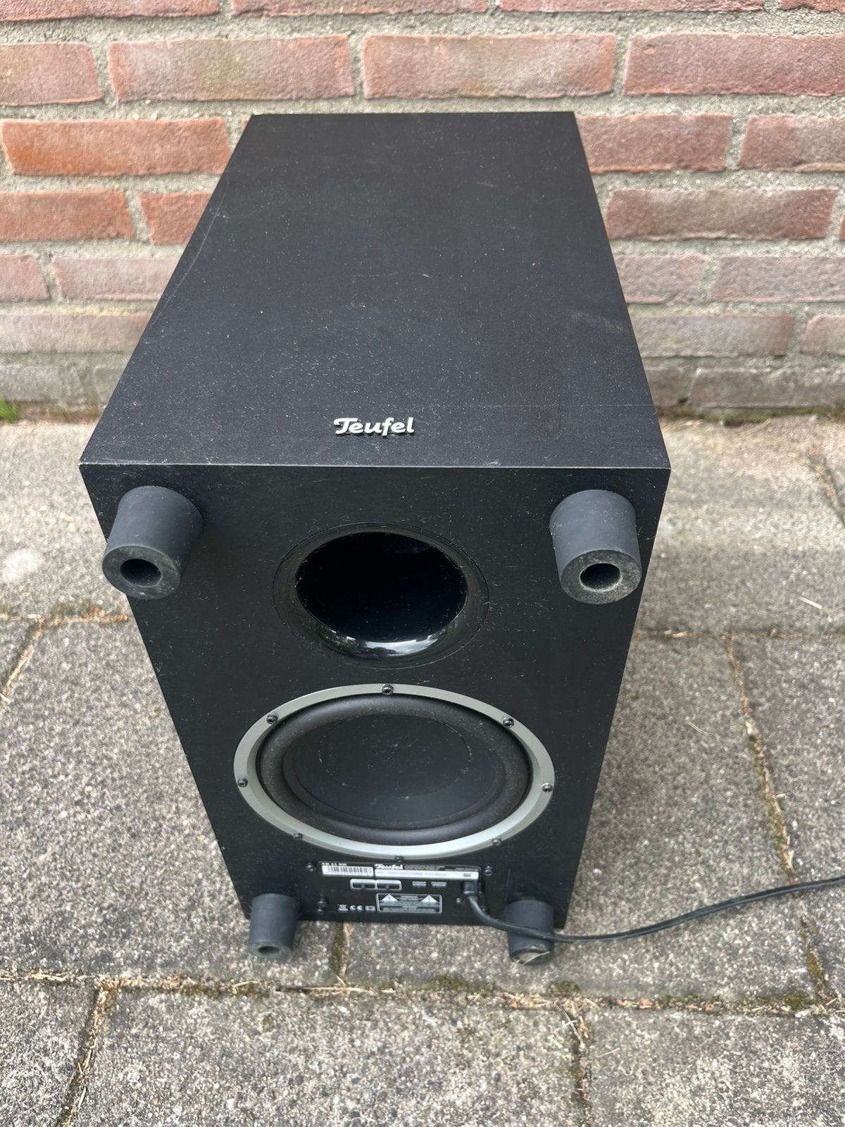 Teufel subwoofer CB 11 SW, Computers en Software, Pc speakers, Ophalen of Verzenden, Gebruikt, Overige typen