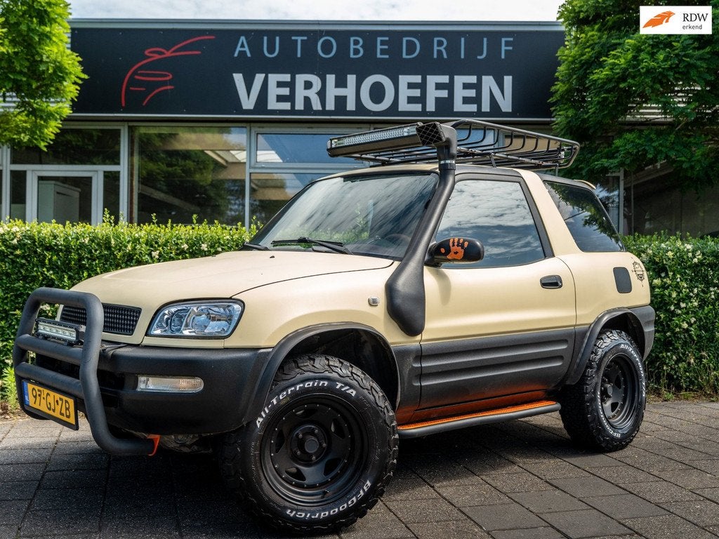 Toyota FunCruiser RAV4 2.0i | 1 OF A KIND | VOLLEDIGE ALCANT, Auto's, 1998 cc, Gebruikt, 4 cilinders, 129 pk