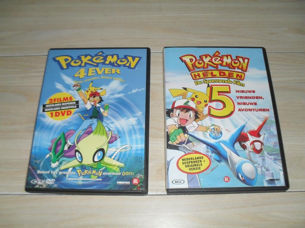 Pokemon DVD deel 4 en 5, Ophalen, Tekenfilm, Zo goed als nieuw, Alle leeftijden