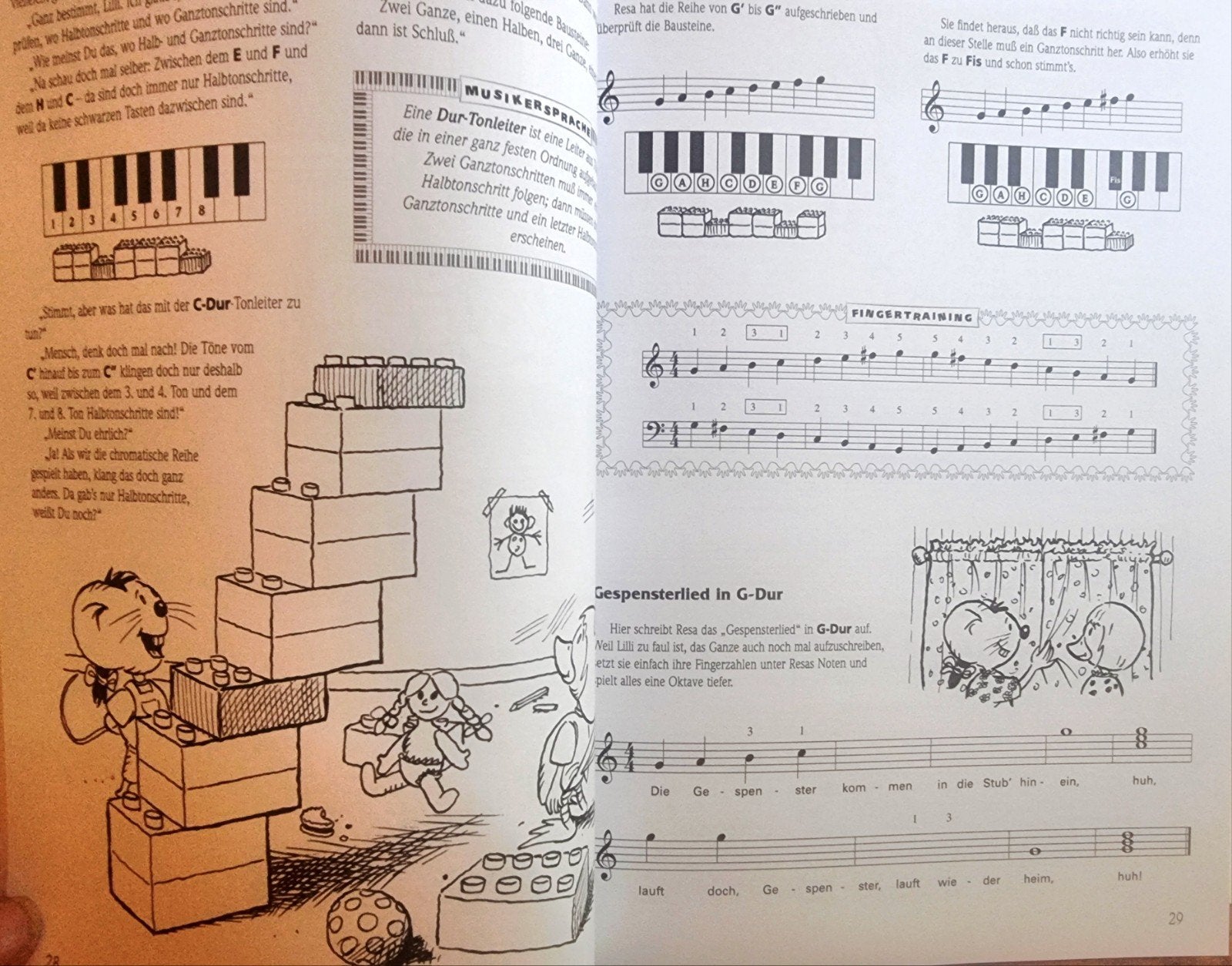 Die Klavier-Spiel-Schule mit Lilli und Resa Band 2 P50, Les of Cursus, Nieuw, Ophalen of Verzenden, Piano