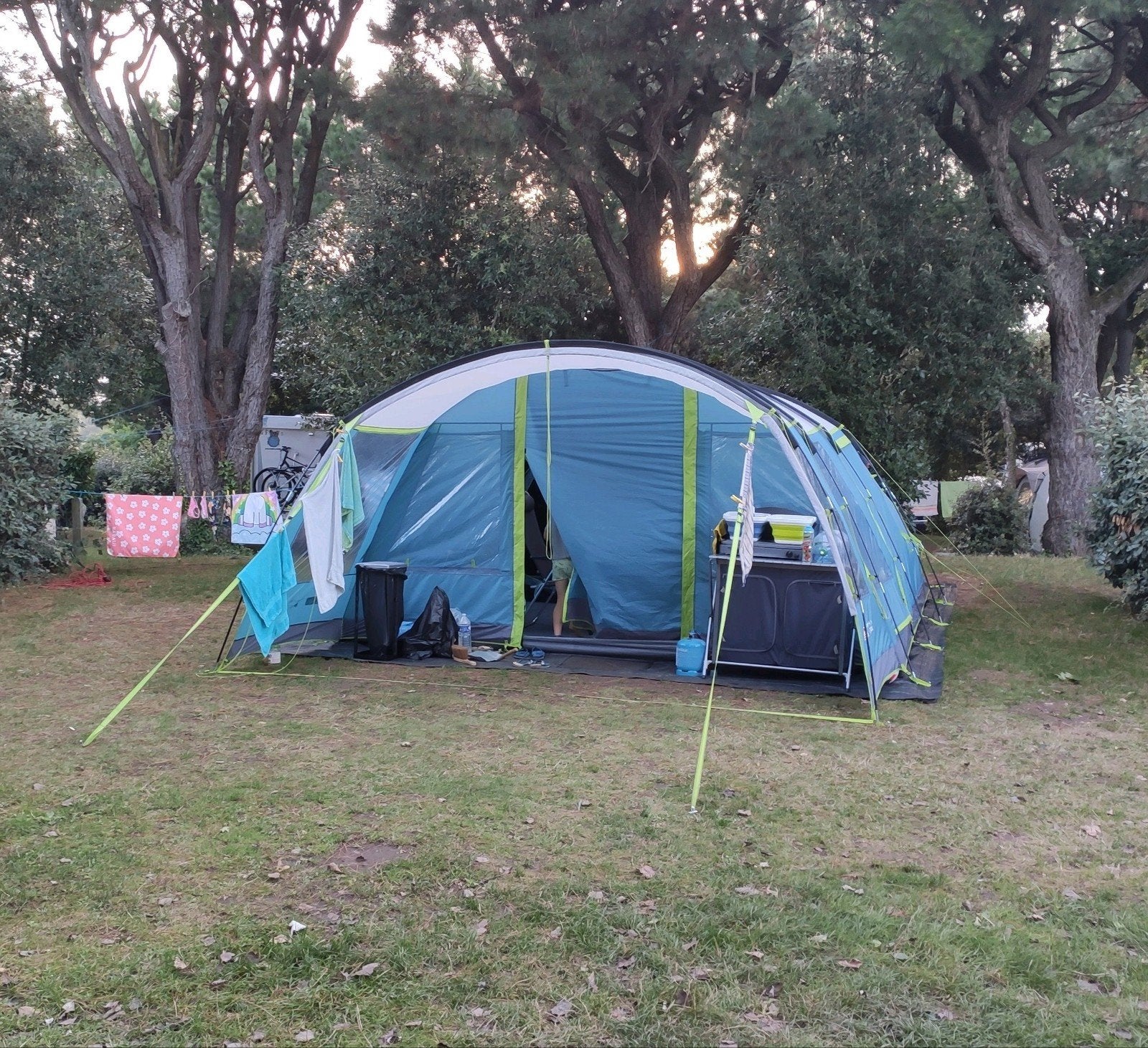 Coleman Castle Pines blackout 6L tent (4-6 persoons), Ophalen