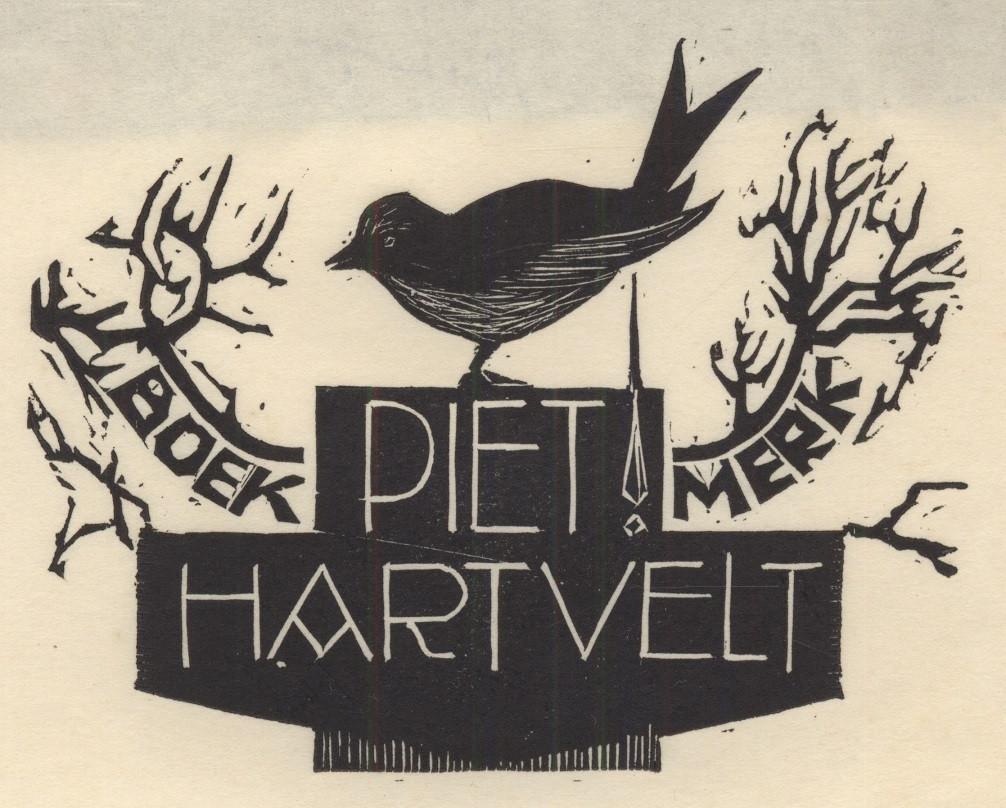 0267 Ex Libris Nederland : Dirk Govert van Luijn, 1926, Verzenden