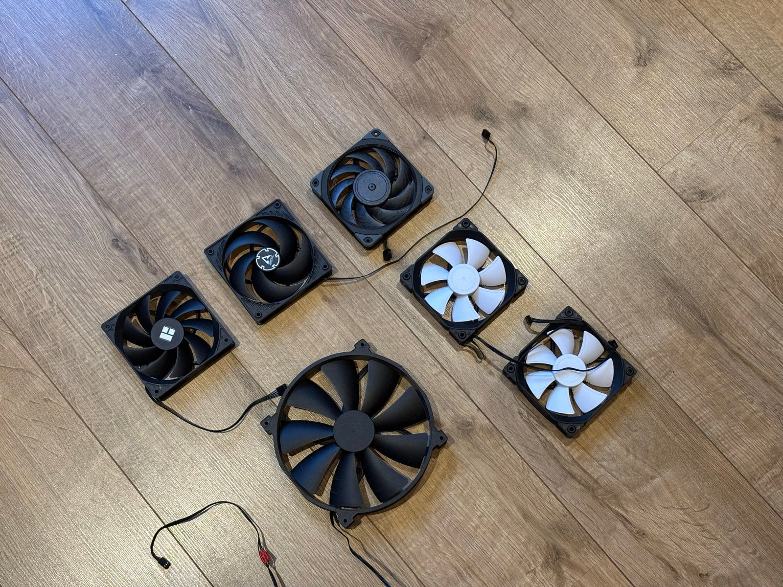 PC Fans Bundel: Noctua, Fractal, Phanteks, Arctic, TR, Computers en Software, Ophalen of Verzenden, Gebruikt, Luchtkoeling