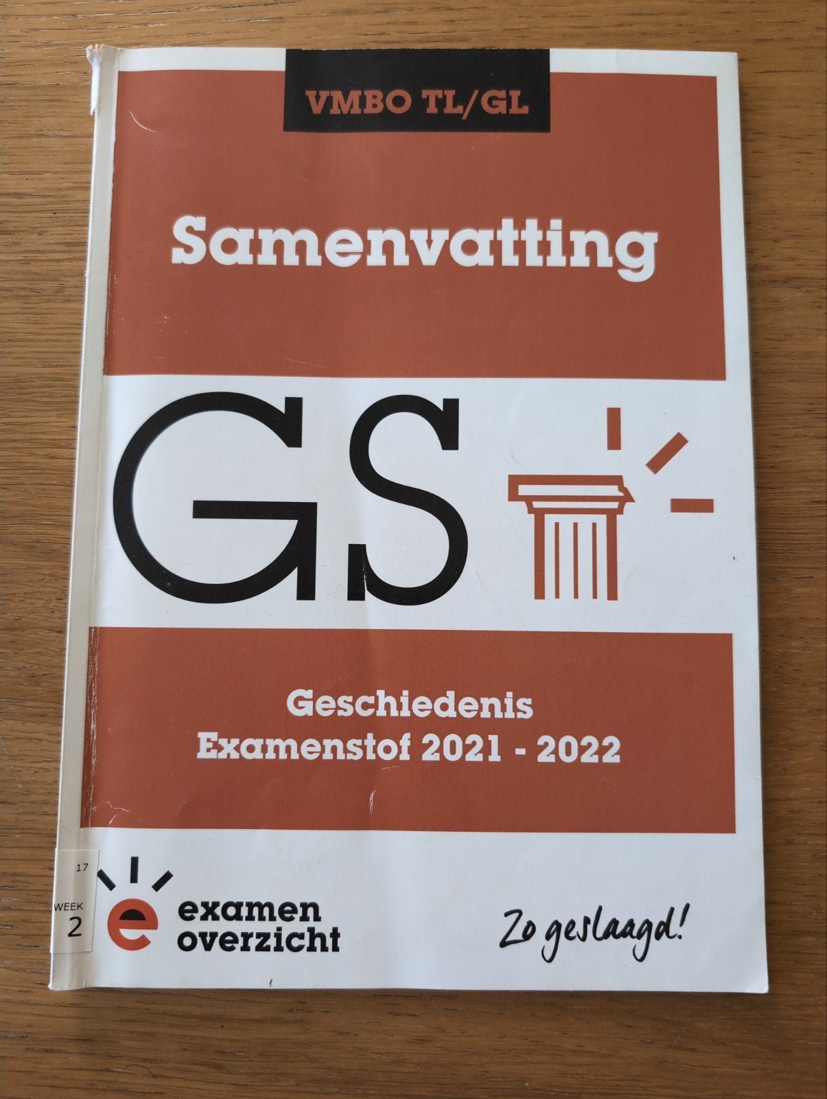 Samenvatting Geschiedenis Examenstof VMBO TL/GL 2021-2022, Ophalen of Verzenden, Zo goed als nieuw, VMBO, Geschiedenis