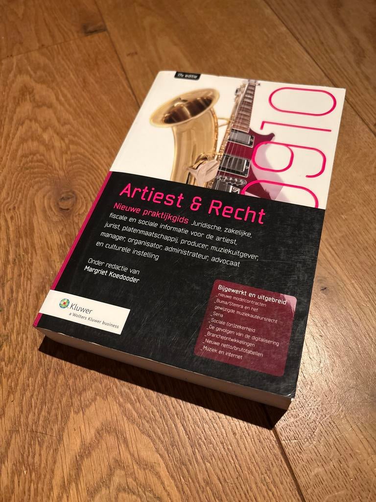 Artiest & Recht 2009/2010 - Nieuwe Praktijkgids, Boeken, Ophalen of Verzenden, Gelezen, Nederland