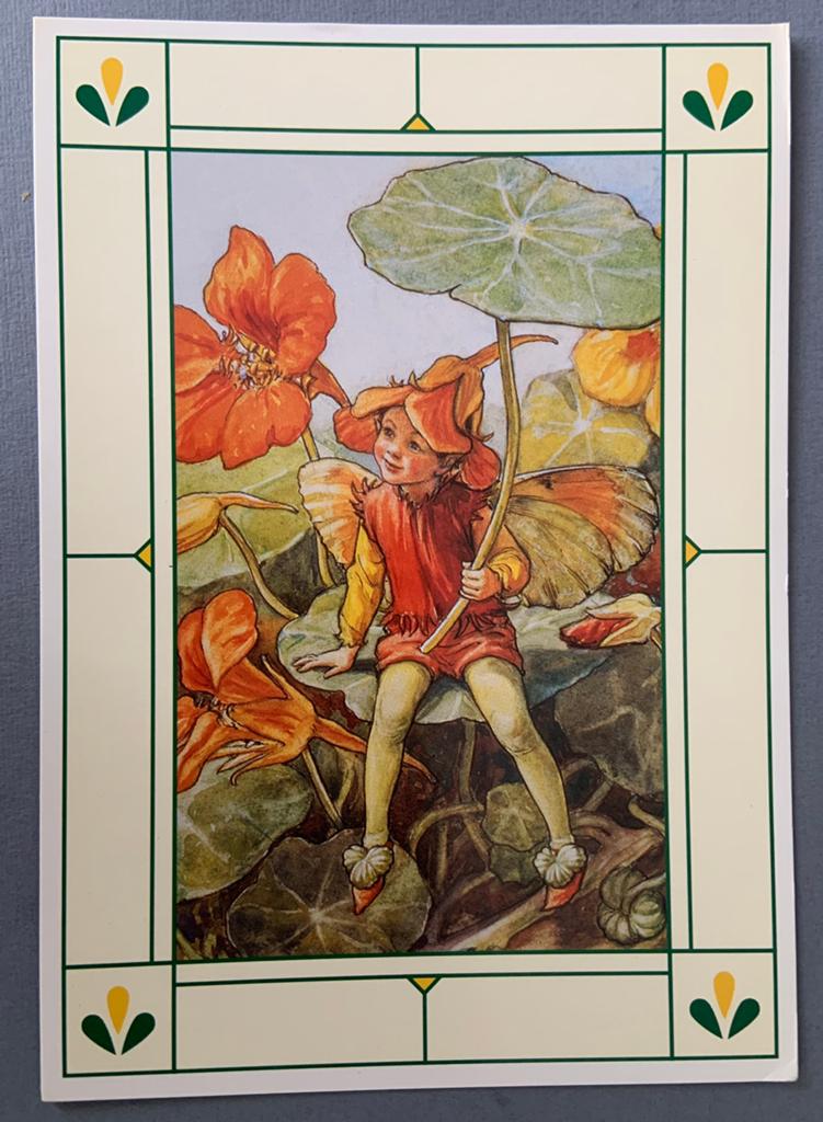 Flower Fairy Kapucijneresse - The Nasturtium Fairy, Verzamelen, Verzenden, 1980 tot heden, Gelopen, Natuur