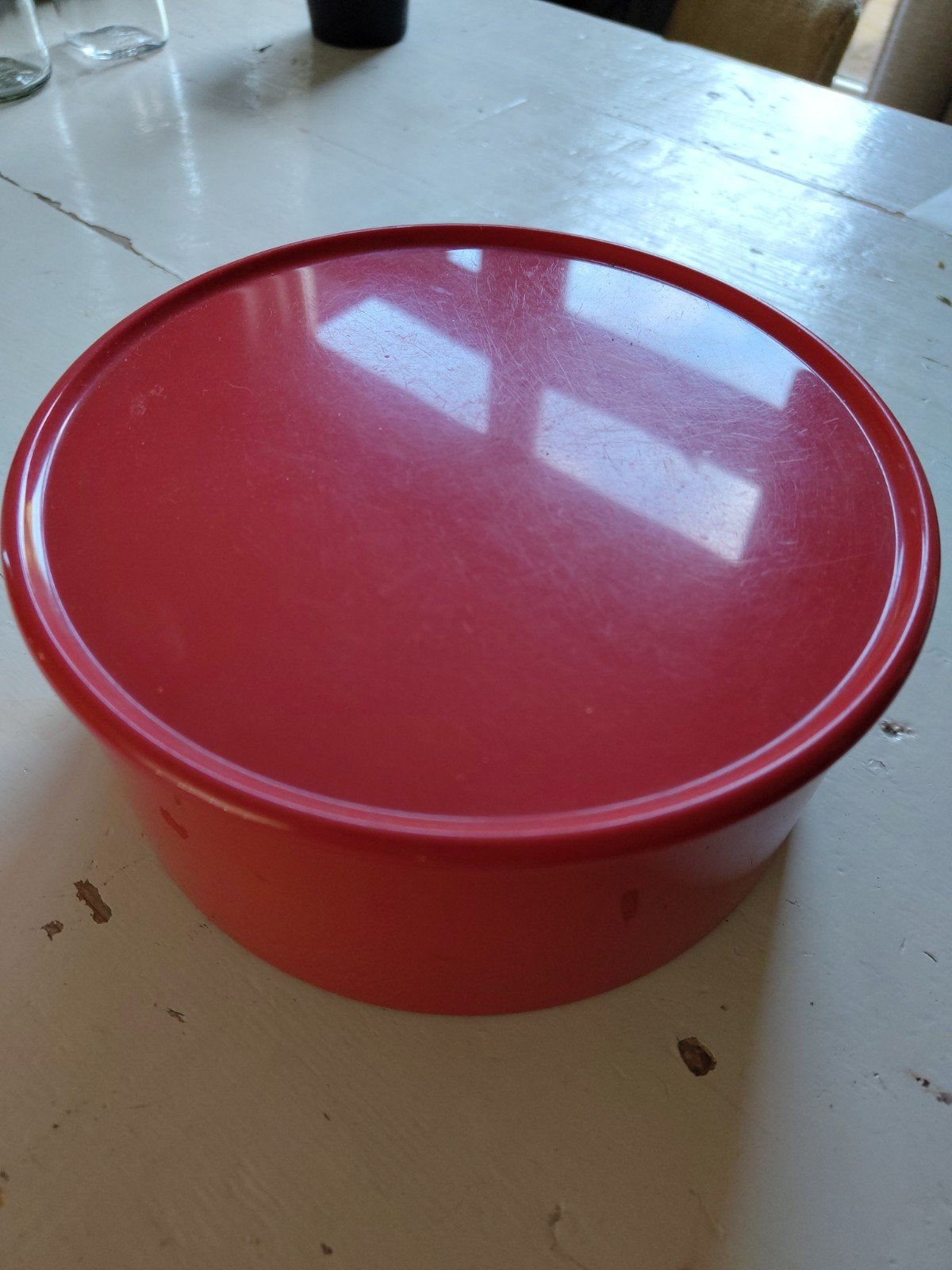 Retro Mepal koektrommel, Ophalen of Verzenden, Gebruikt