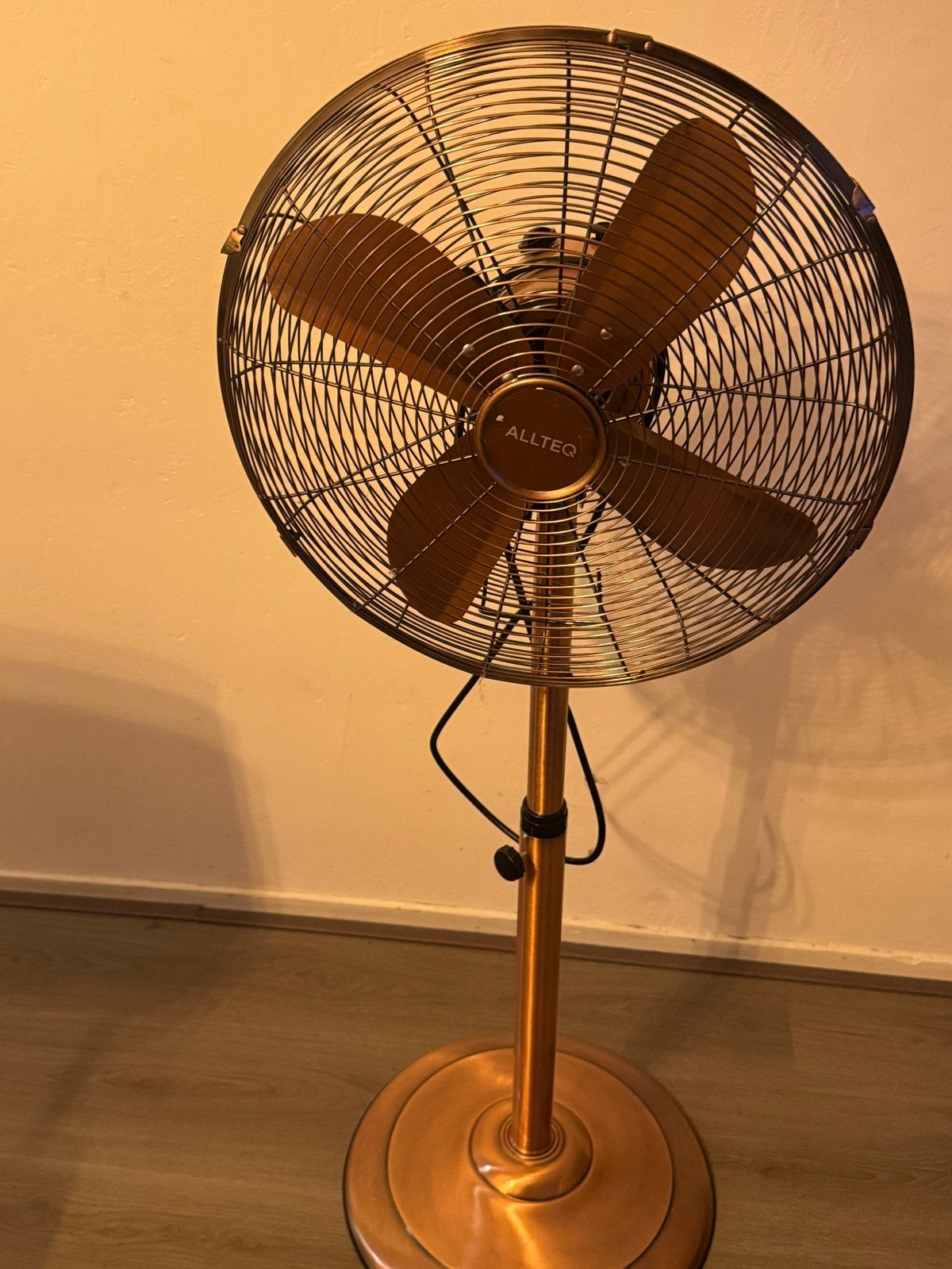 ALLTEQ metalen ventilator - defect voor onderdelen/reparatie, Ophalen of Verzenden, Niet werkend, Statiefventilator